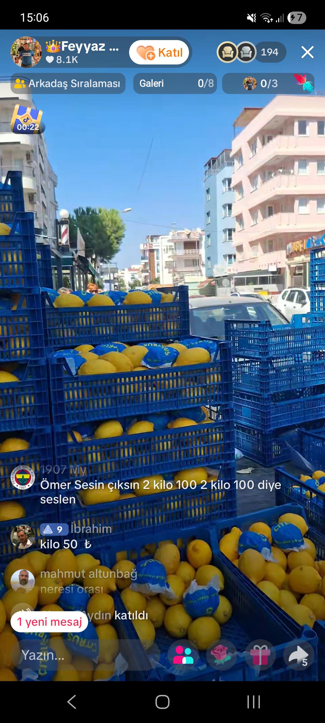 2026 yılı Limon fiyatları - 20911