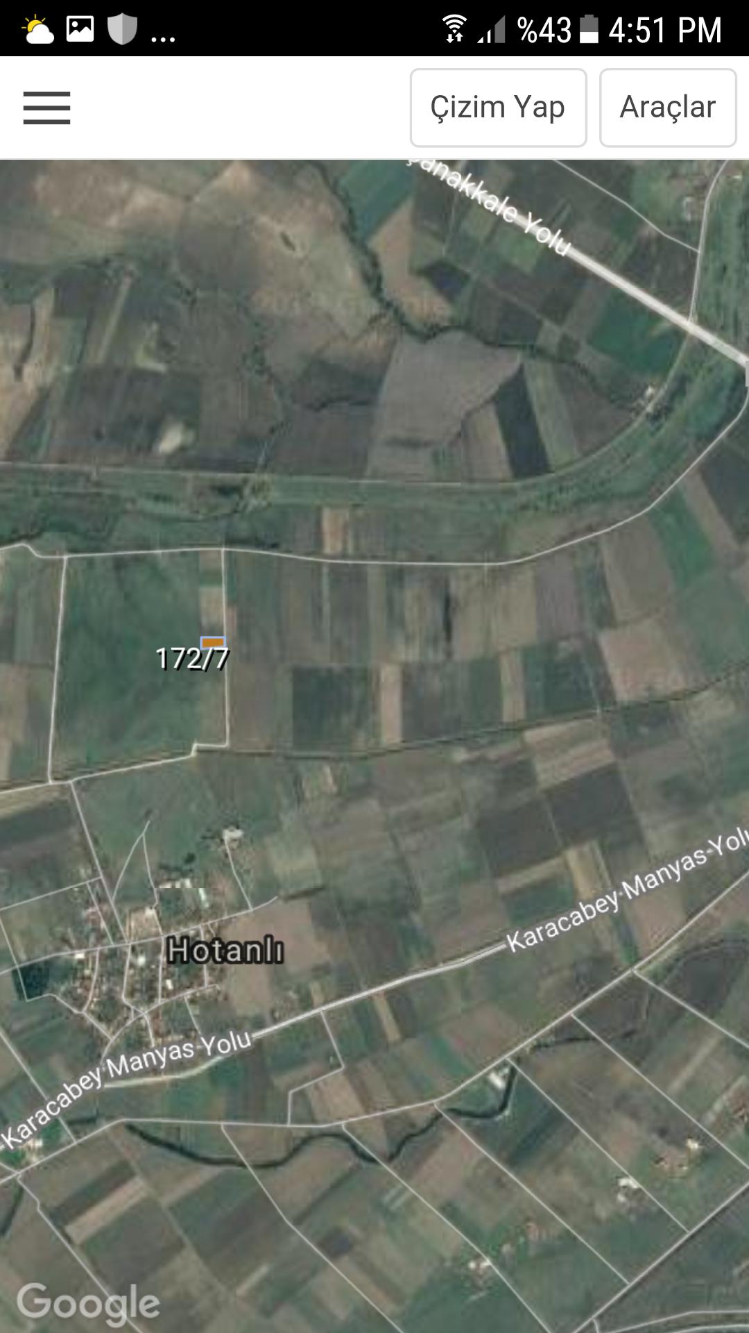  - Bursa Karacabey Hotanlı mahallesi  Kiralık Tarla | Tarimziraat.com