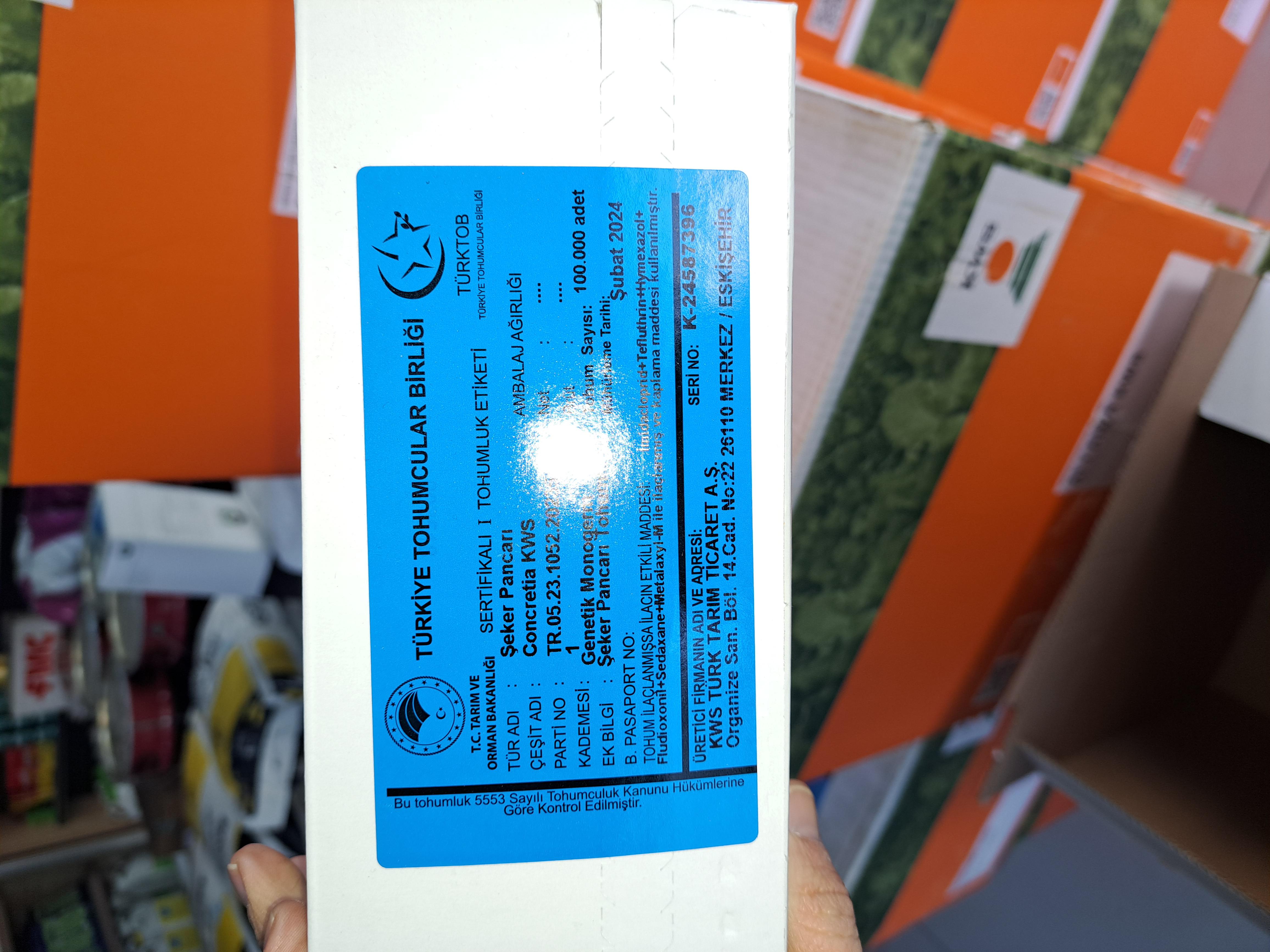 Aksaray Merkez Satılık Şeker Pancarı tohumu