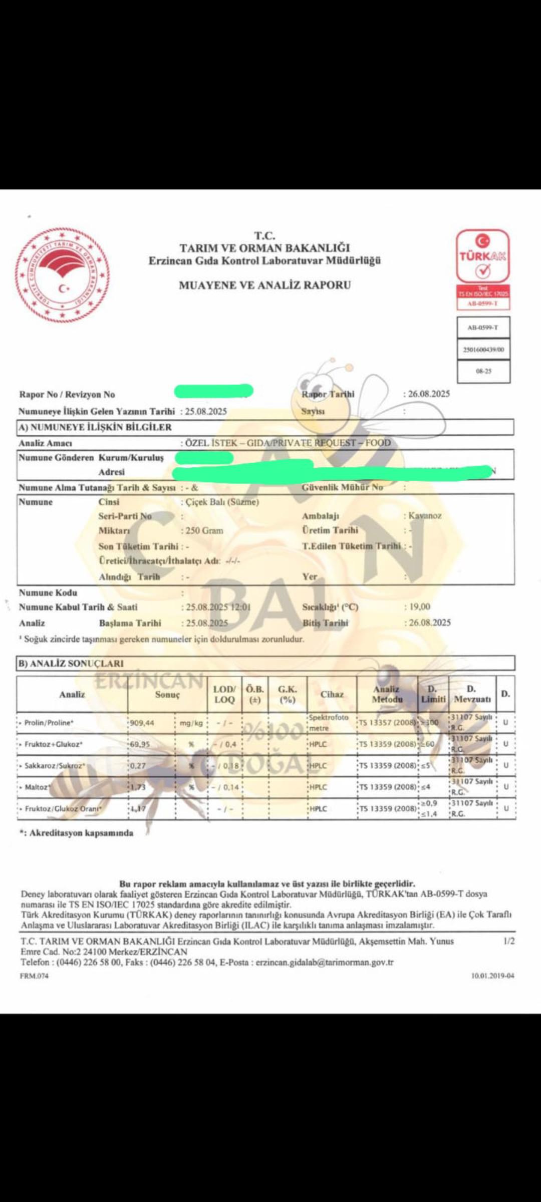 Aydın Efeler Satılık Süzme Bal